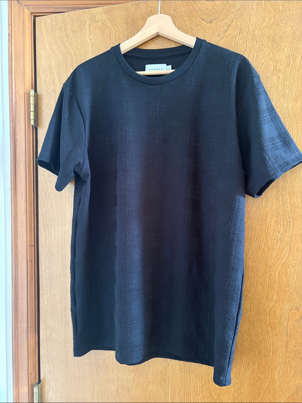 Topman // micro houndstooth tee